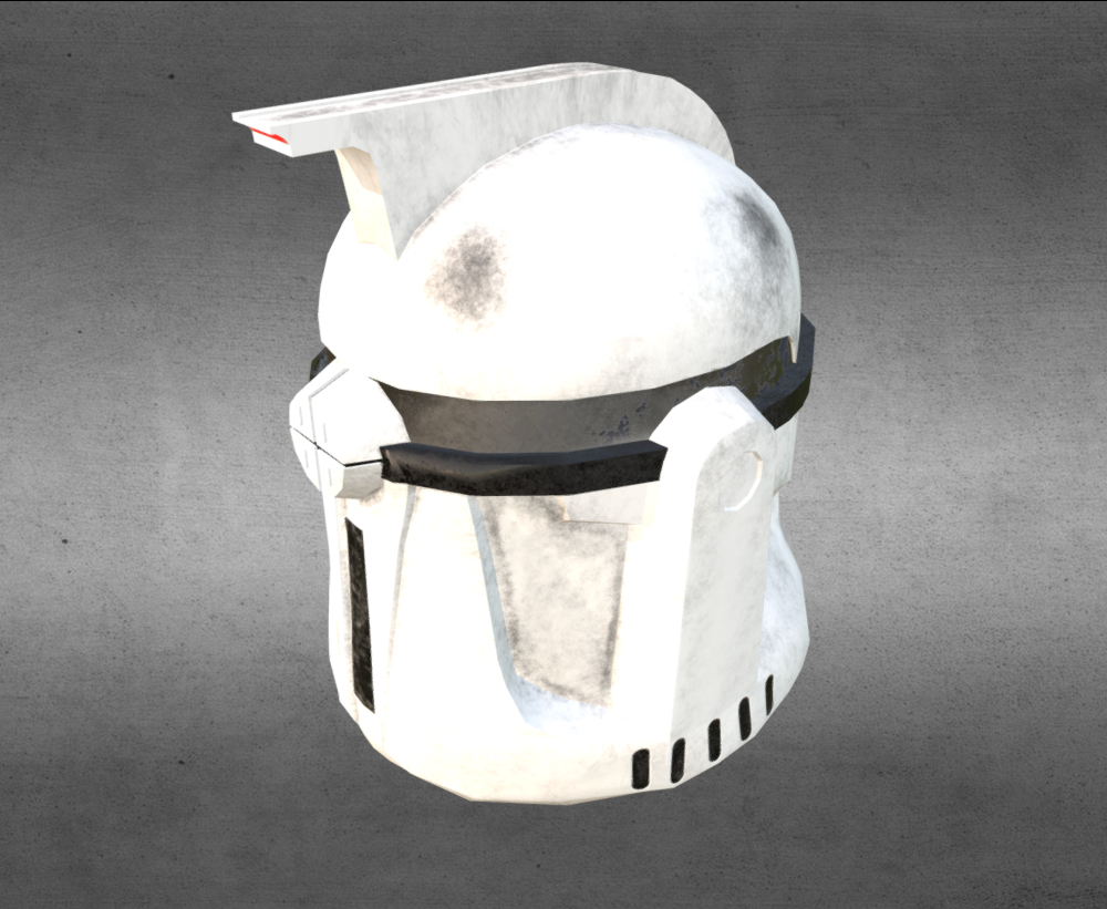 Clonetrooper Helmet Back View