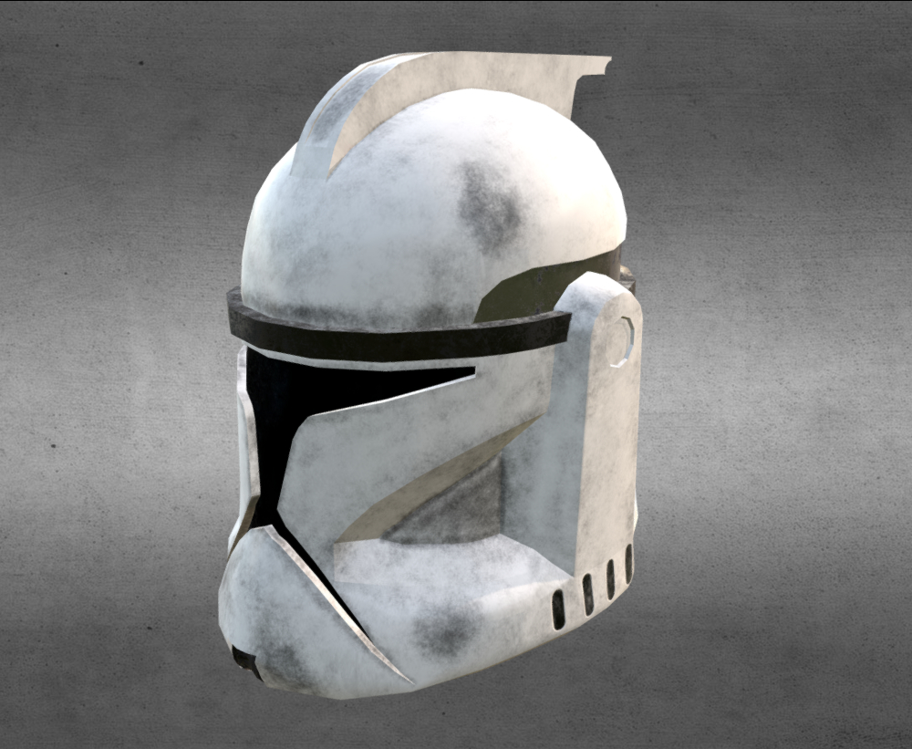 Clonetrooper Helmet Front View