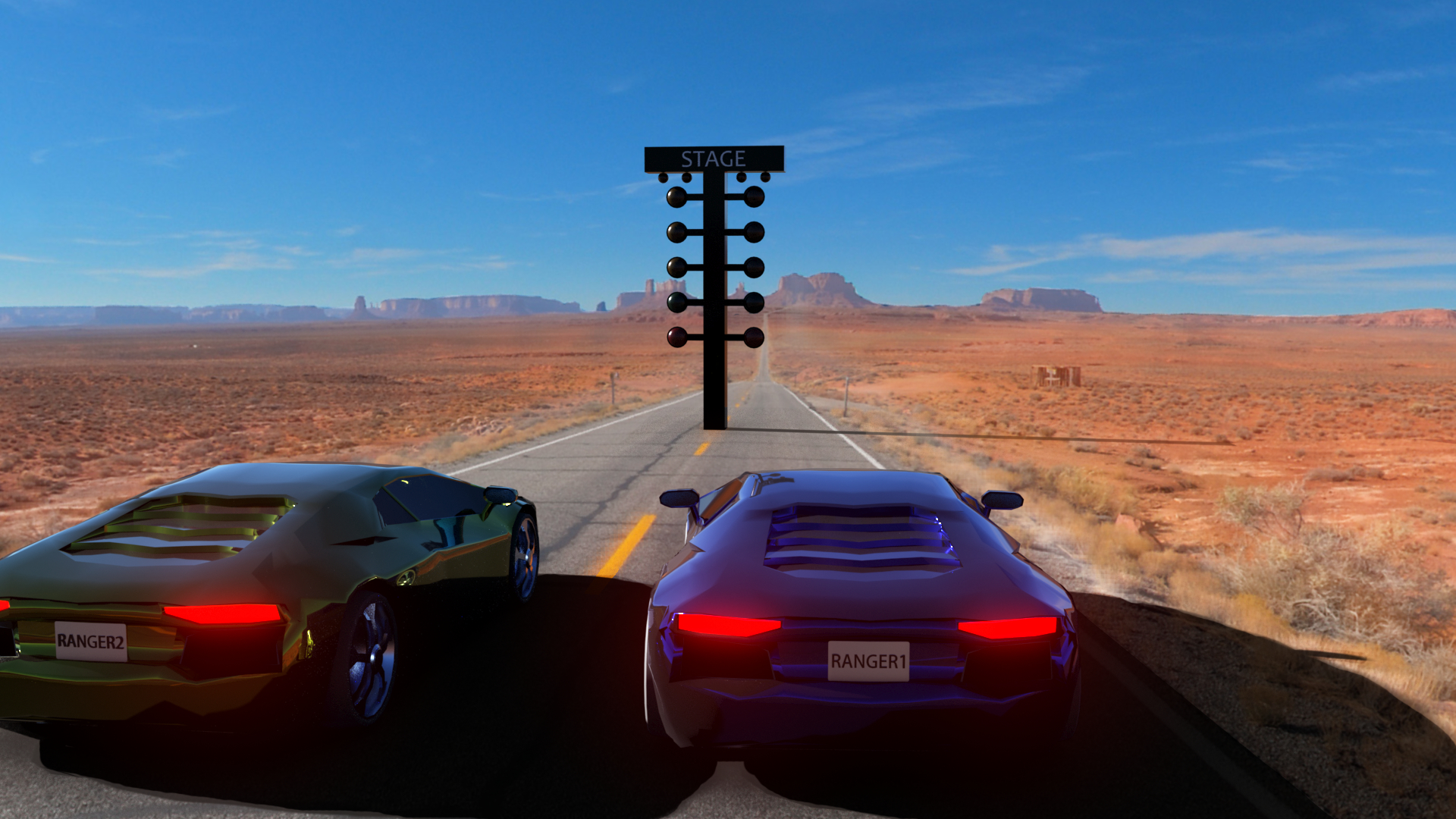 Desert Race Final Render