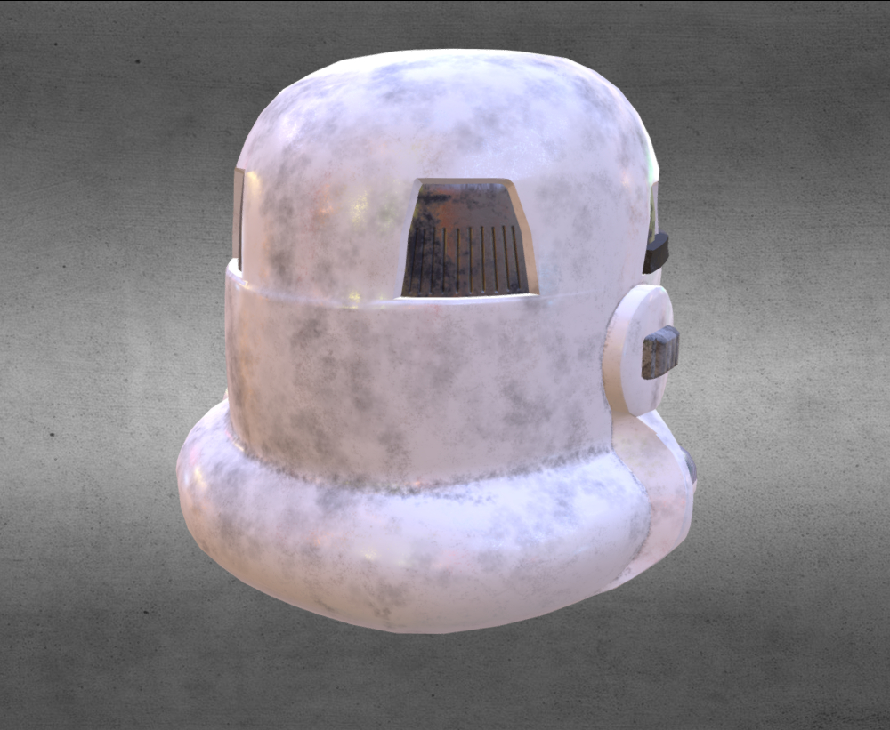 Stormtrooper Helmet Back View