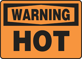 Warning sign(hot)