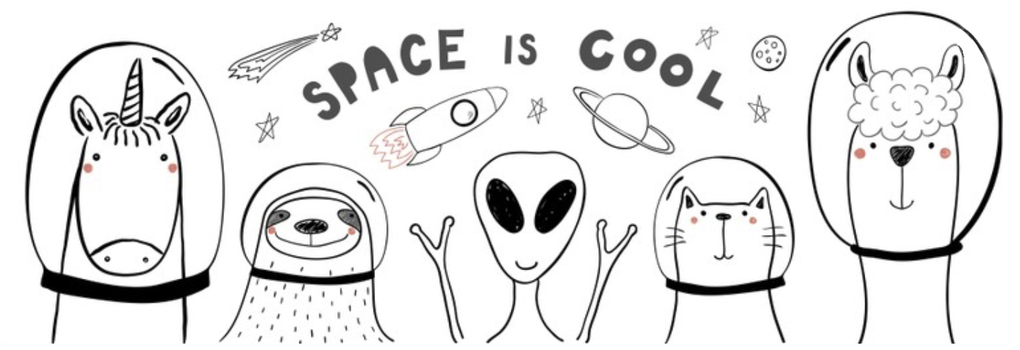 space is cool animal image